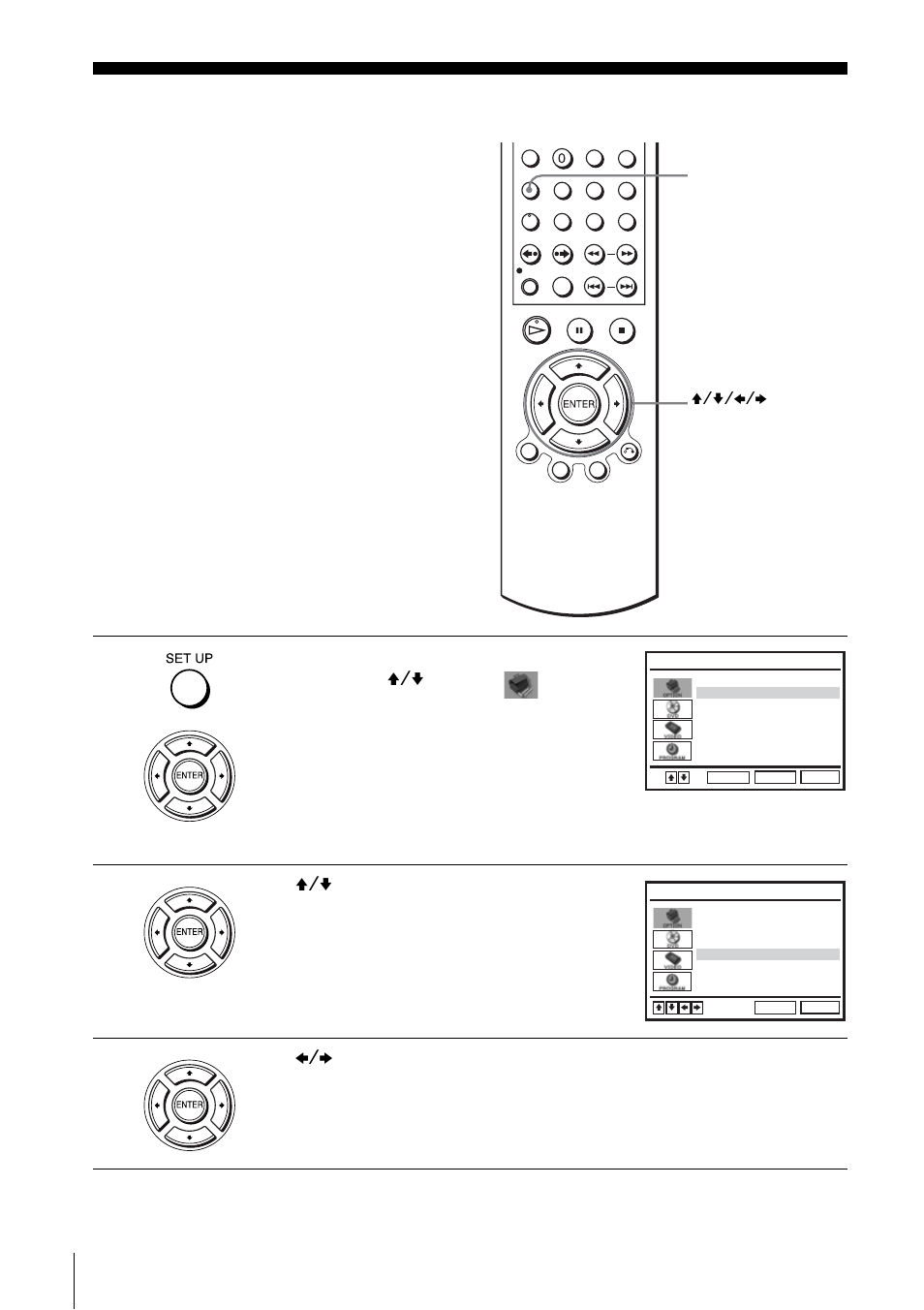 Additional information, General setup information | Sony SLV-D550P User Manual | Page 109 / 129