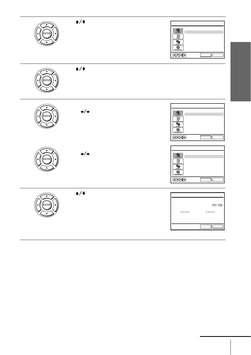 Getti ng sta rted, Press v/v to select “ant/cable | Sony SLV-D550P User Manual | Page 28 / 129
