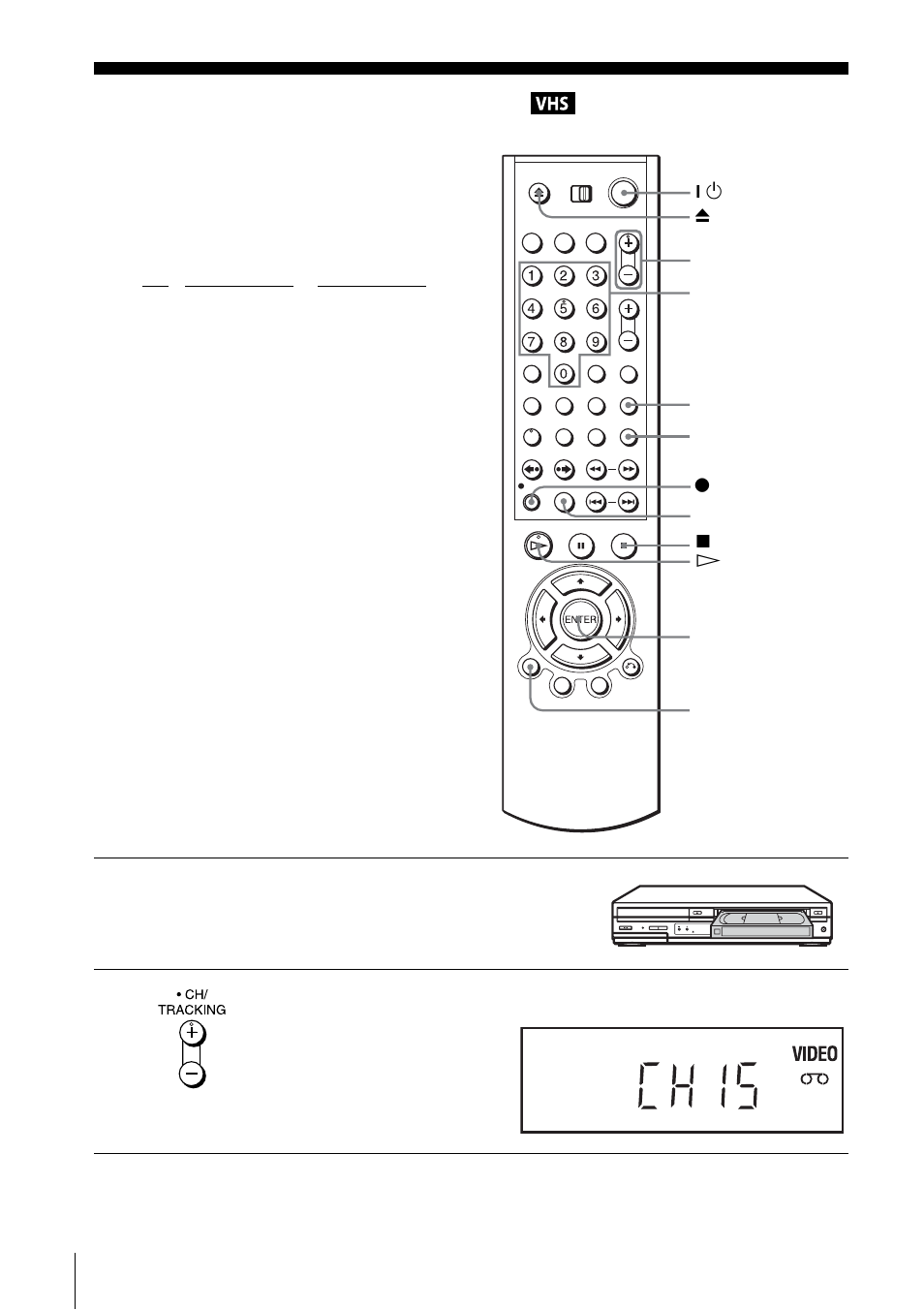 Recording tv programs | Sony SLV-D550P User Manual | Page 45 / 129