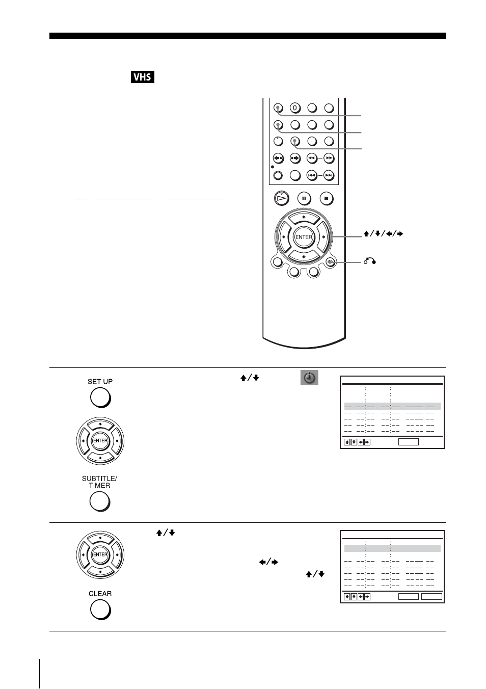 Checking/changing/canceling timer settings, See “checking/changing/canceling timer | Sony SLV-D550P User Manual | Page 59 / 129