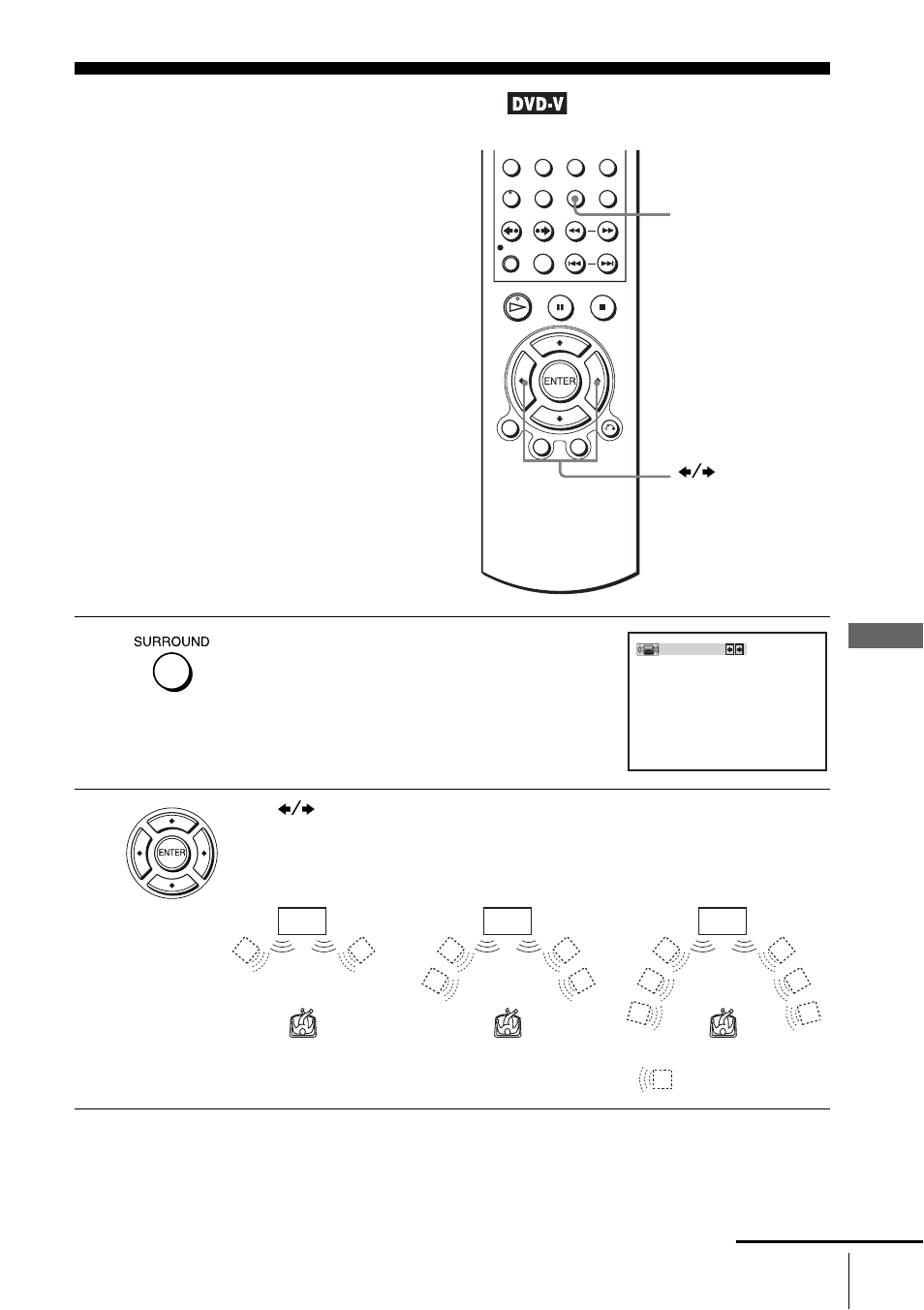 Virtual surround setting | Sony SLV-D550P User Manual | Page 88 / 129