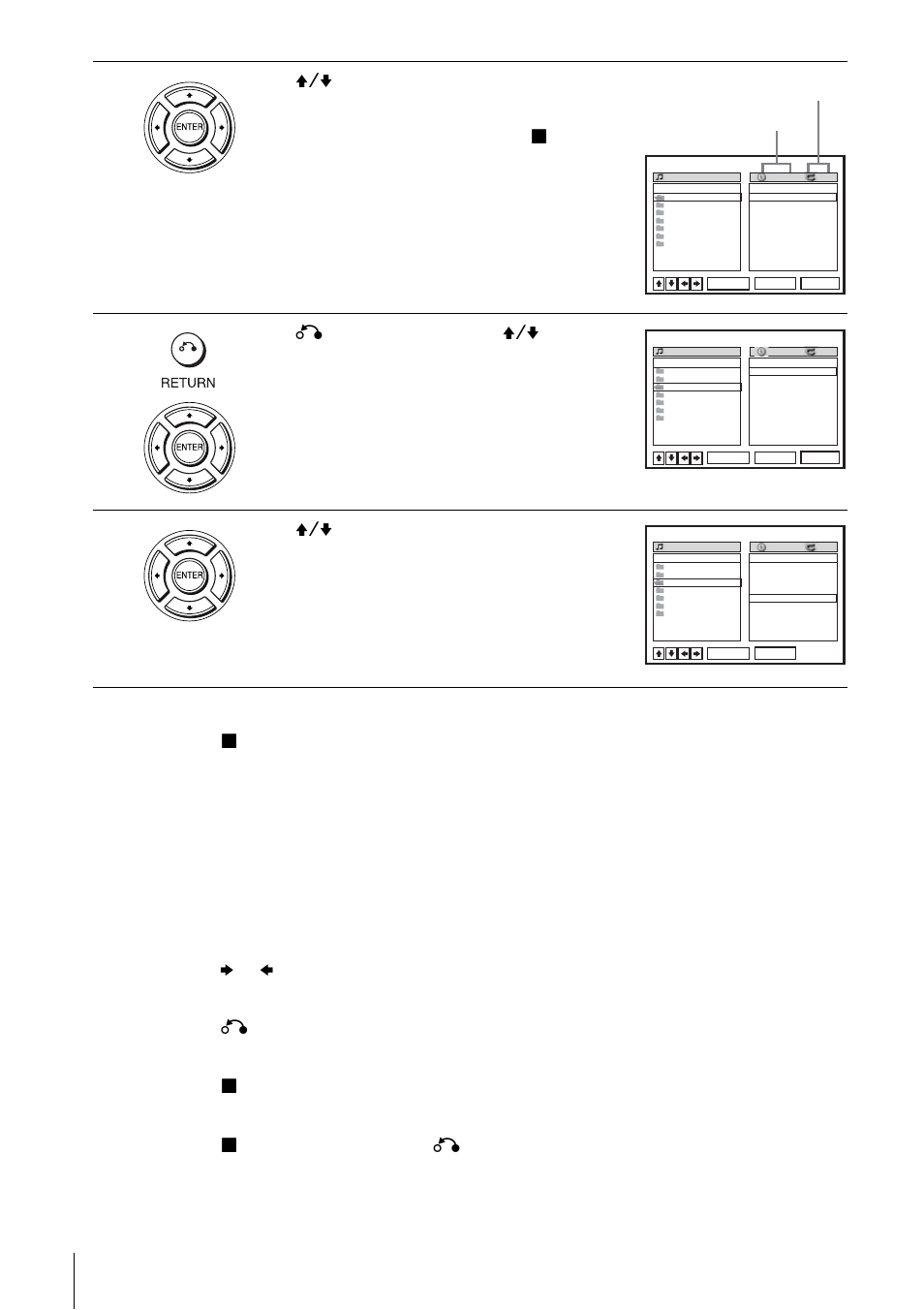 Elapsed playing time repeat mode, Playing an mp3 audio track | Sony SLV-D550P User Manual | Page 91 / 129