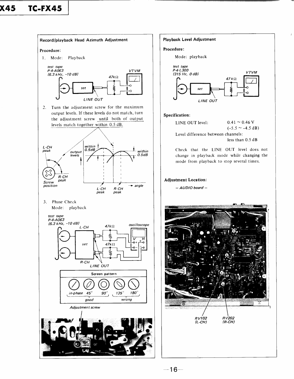 Sony TC-FX45 User Manual | Page 15 / 41