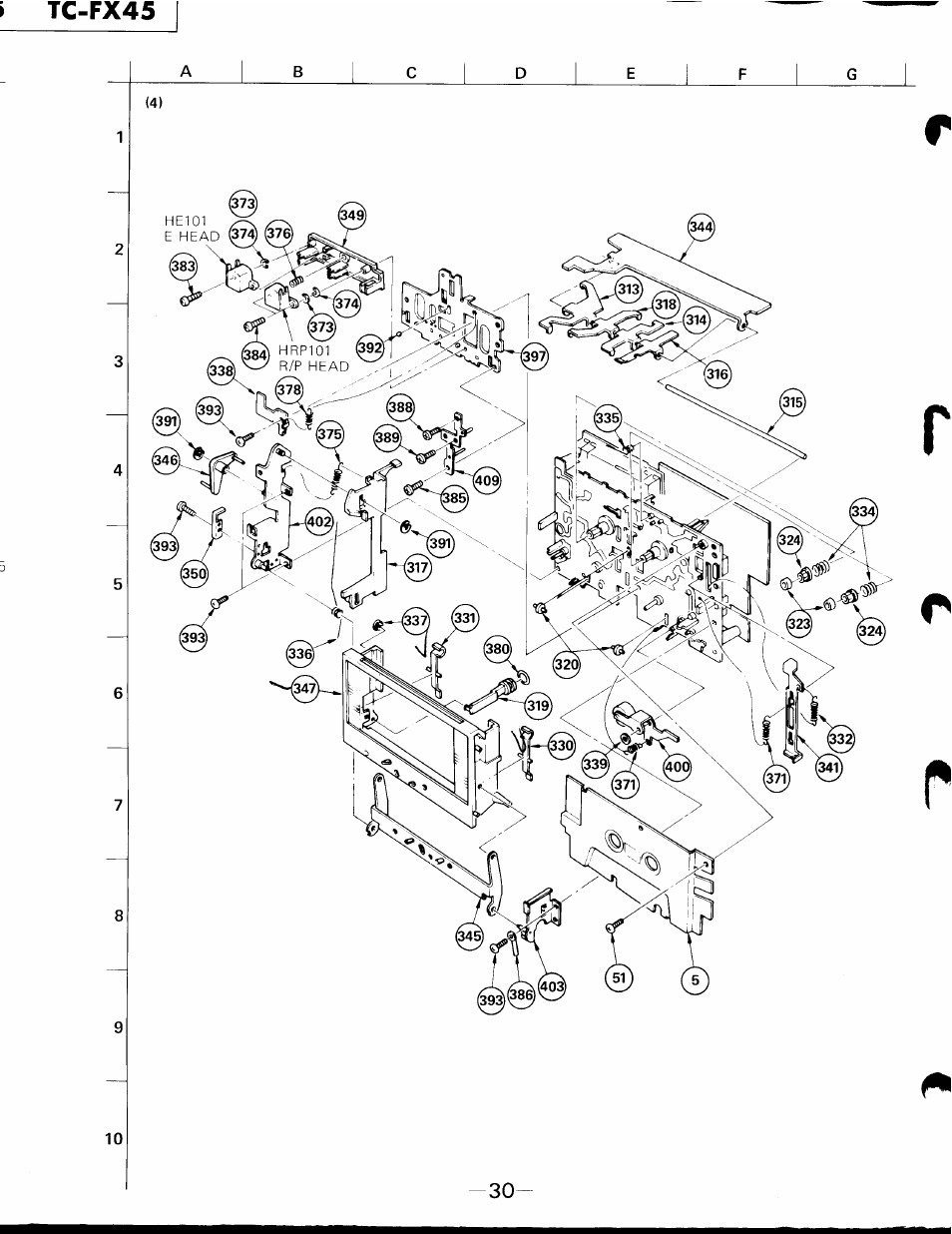 Sony TC-FX45 User Manual | Page 30 / 41