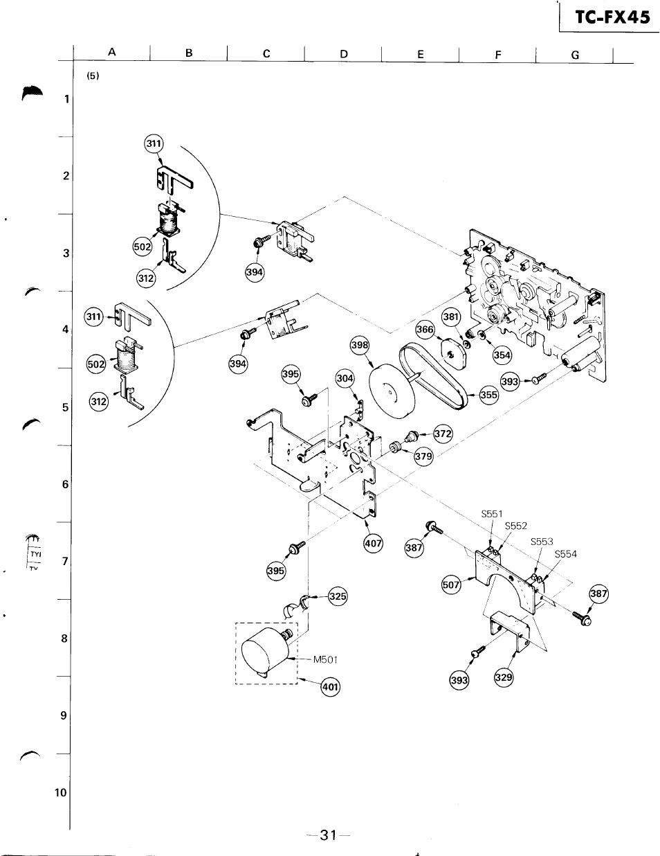 Sony TC-FX45 User Manual | Page 31 / 41