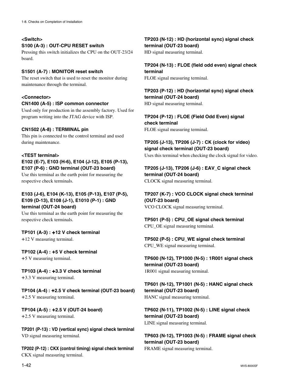 Sony MVS8000SF-C User Manual | Page 50 / 72