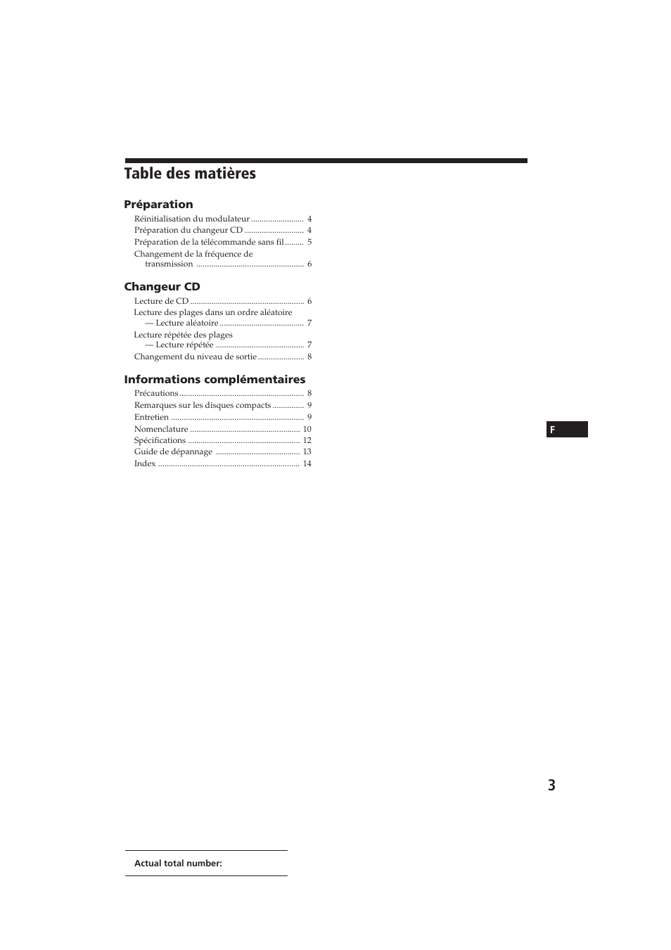 Sony CDX-52RF User Manual | Page 15 / 54