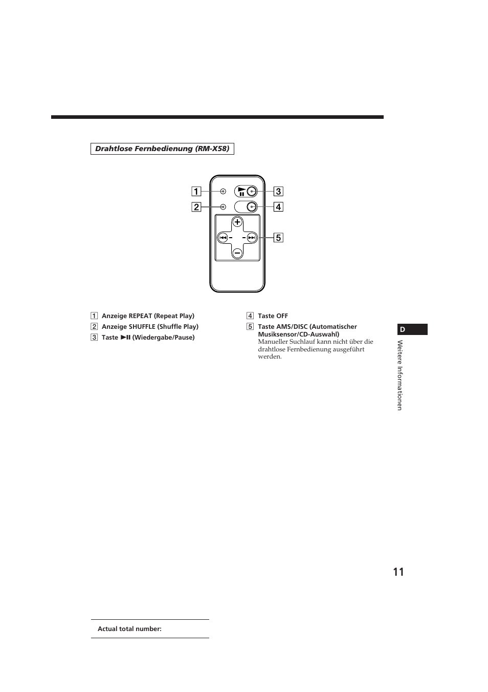 Sony CDX-52RF User Manual | Page 36 / 54