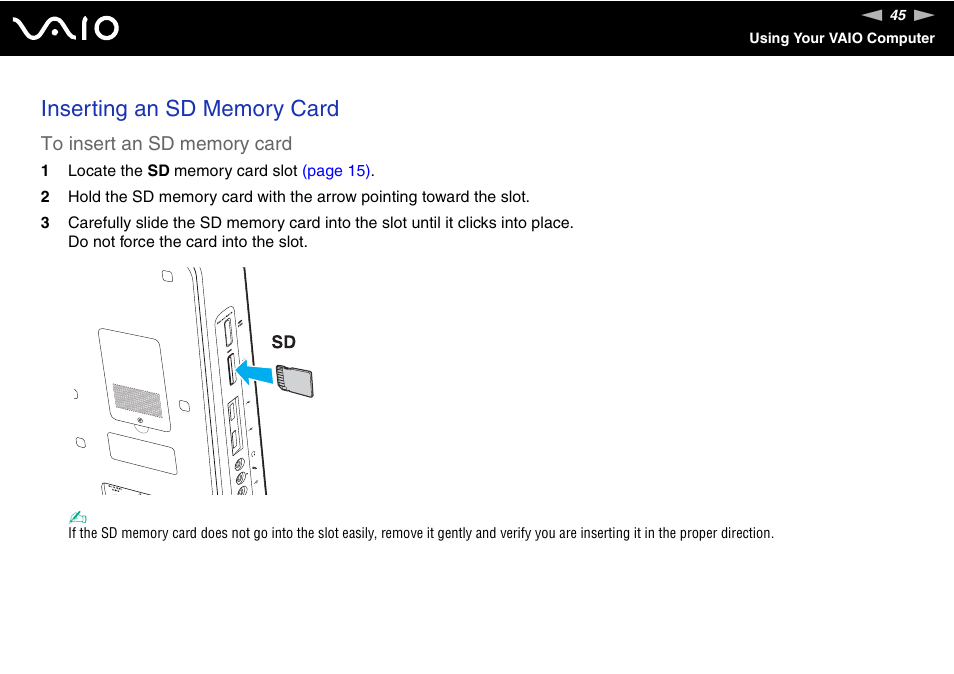 Sony V G C - J S 2 0 0 User Manual | Page 45 / 136