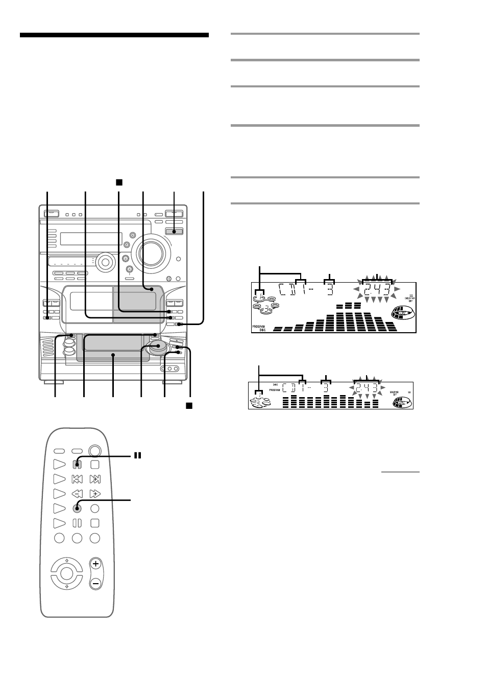 Recording cds by specifying the track order | Sony LBT-DR5 User Manual | Page 25 / 52