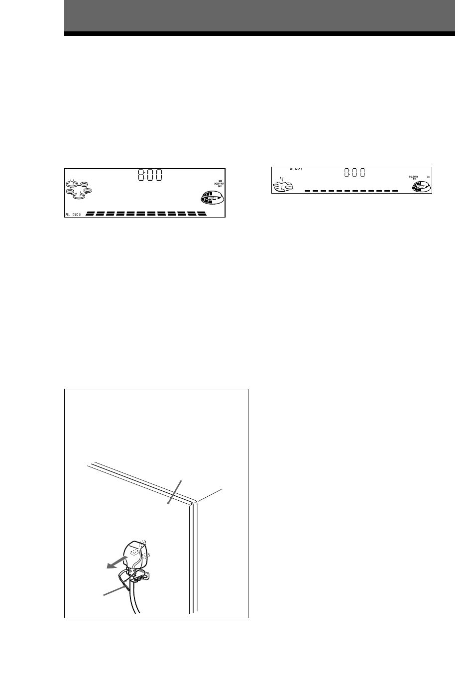 Step 1: using this manual, Getting started | Sony LBT-DR5 User Manual | Page 4 / 52