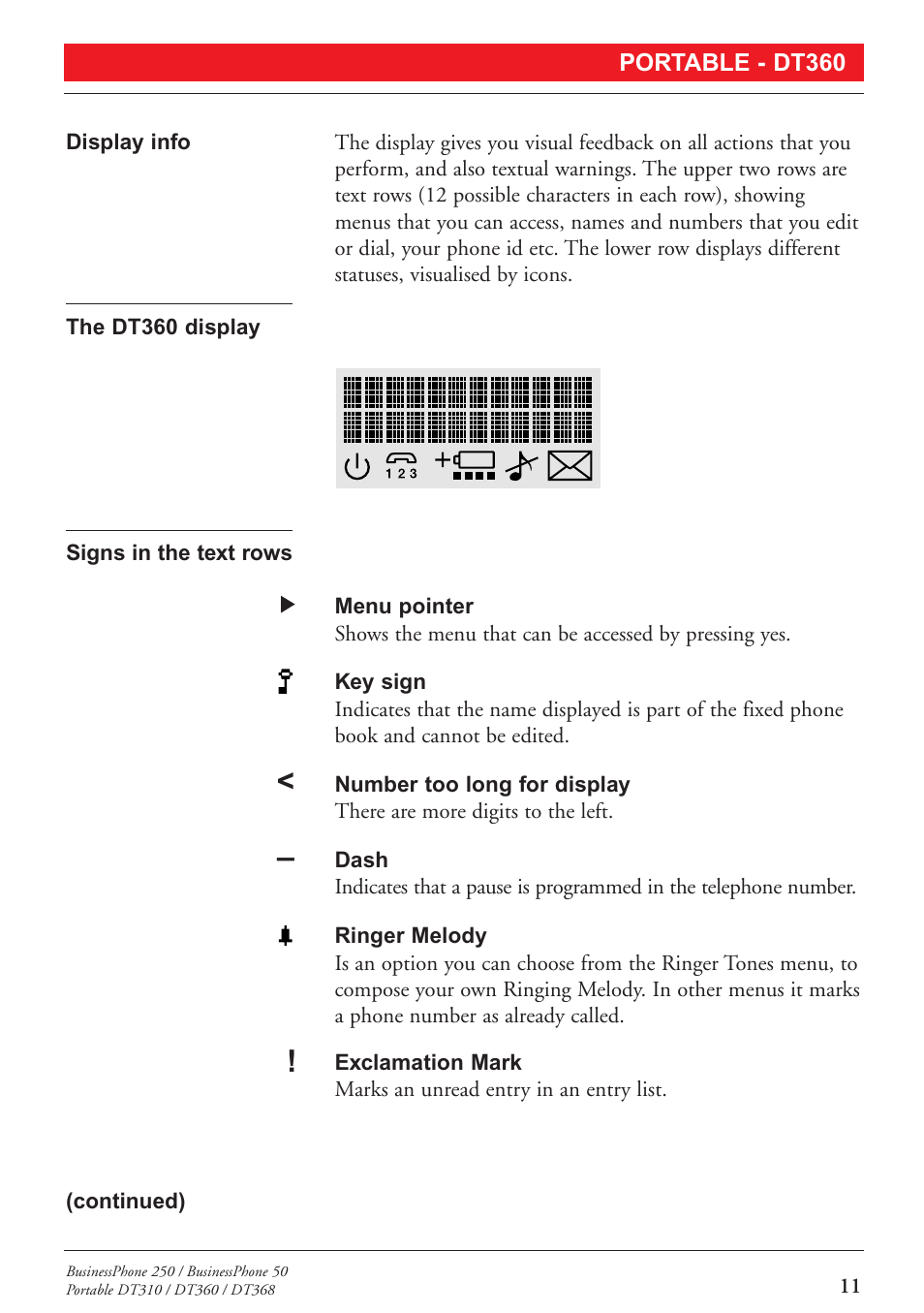 Sony DT360 User Manual | Page 13 / 84