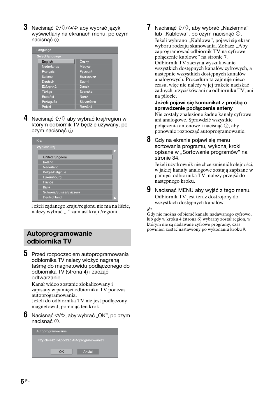 Sony Bravia KDL-32D3010 User Manual | Page 90 / 132