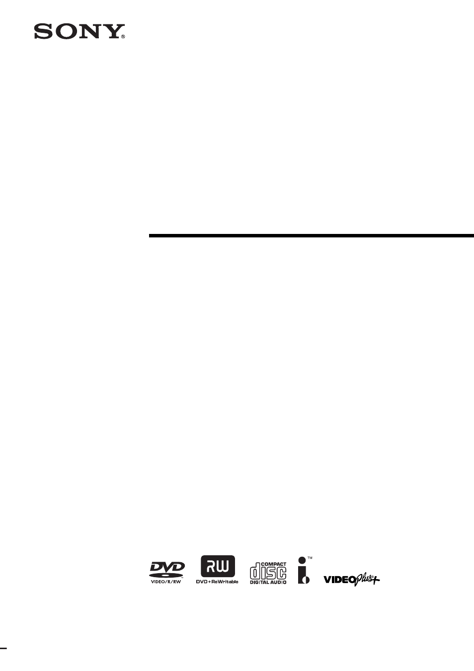 Sony RDR-GX7 User Manual | 28 pages