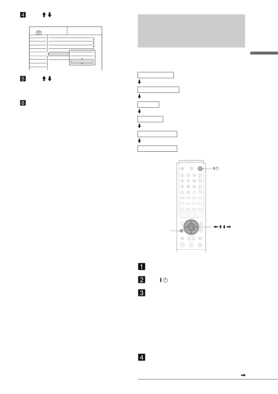 Step 7: easy setup, Basic hookups and s e ttings, Turn on the tv | Press [ / 1, Press enter | Sony RDR-GX7 User Manual | Page 11 / 28