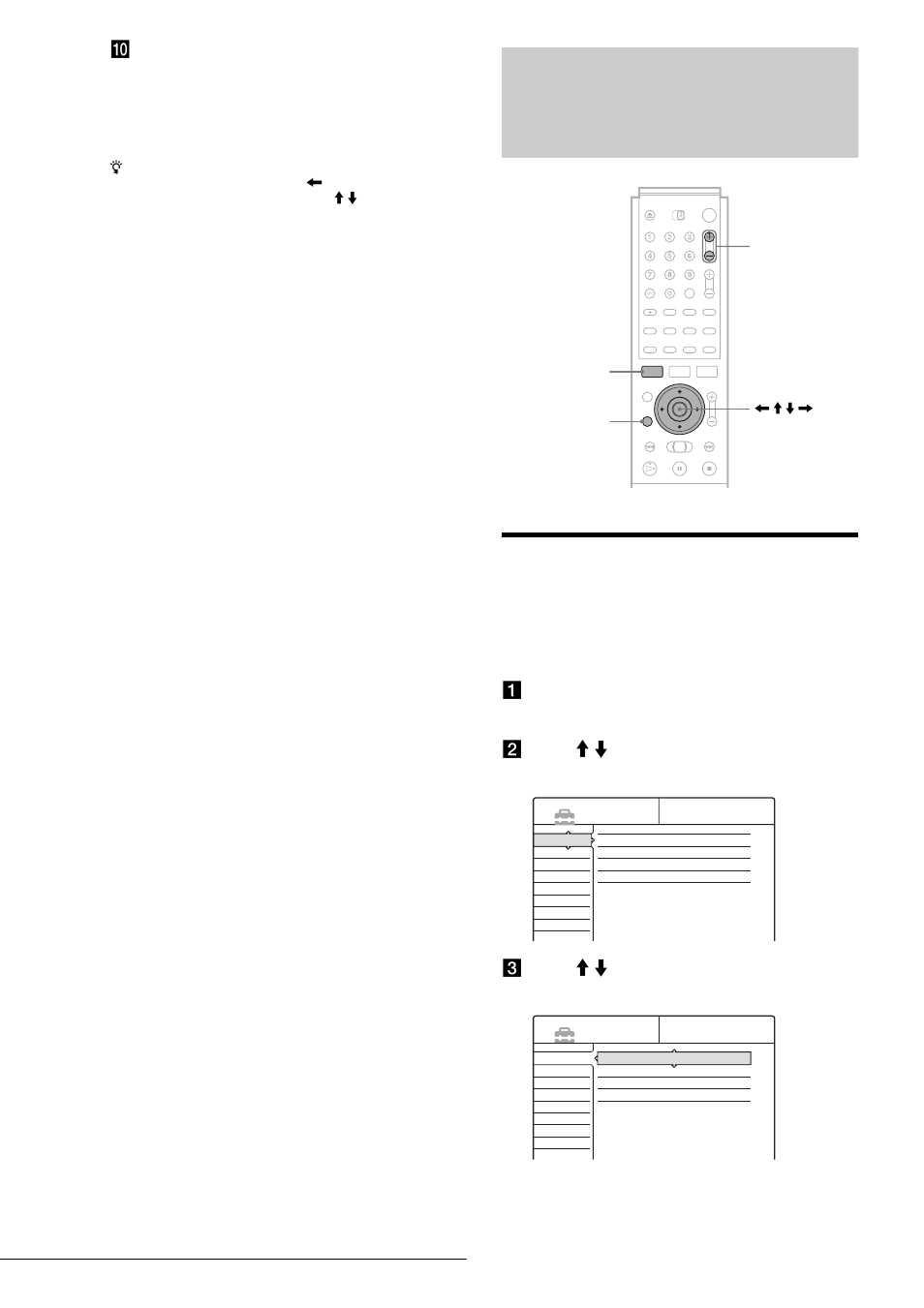 Presetting channels, Presetting channels manually, J press system menu repeatedly to exit the menu | A press system menu, The system menu appears | Sony RDR-GX7 User Manual | Page 16 / 28