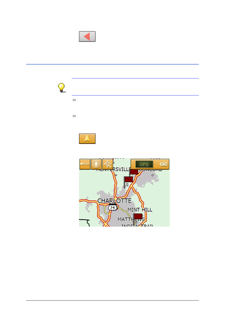 Simulating the route, Simulating, The route" o | Sony NV-U50 User Manual | Page 56 / 90