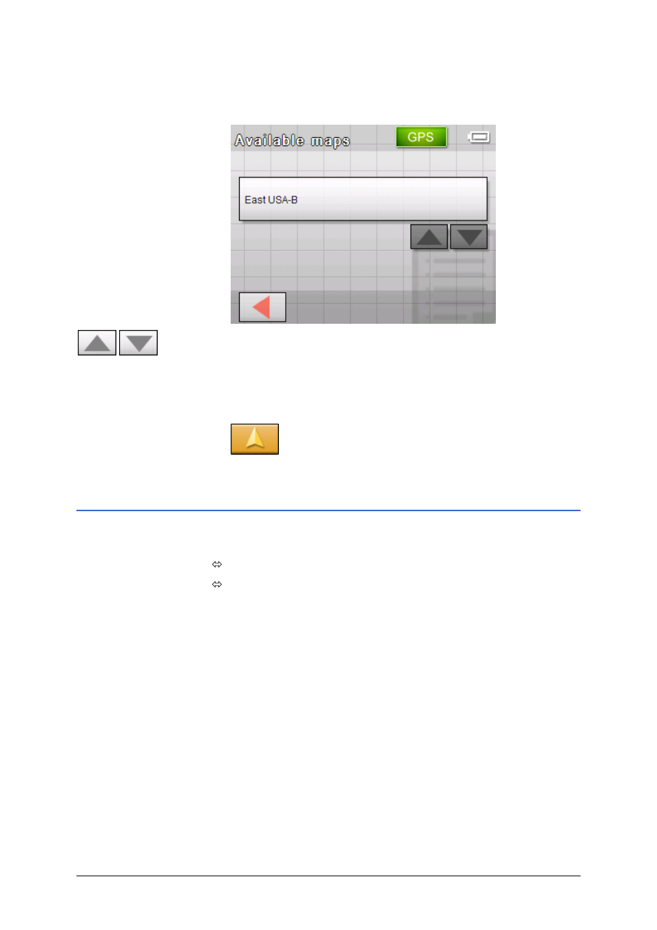 Operating the map | Sony NV-U50 User Manual | Page 63 / 90