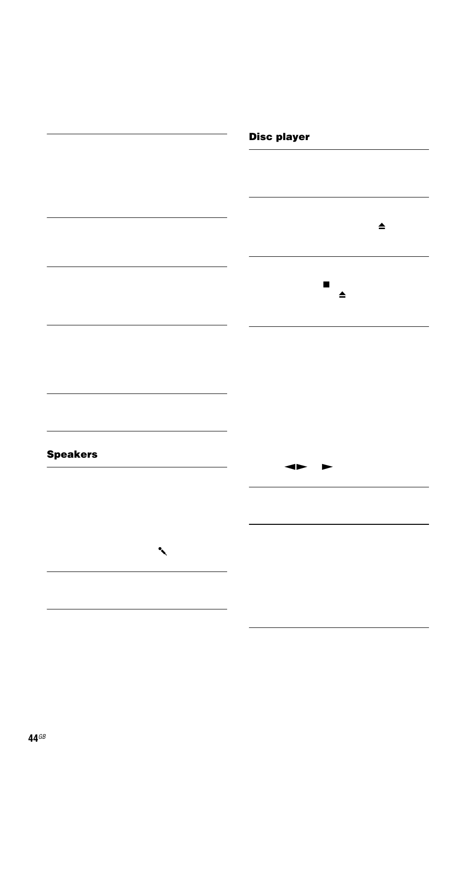 Sony MHC-GNX66 User Manual | Page 44 / 56