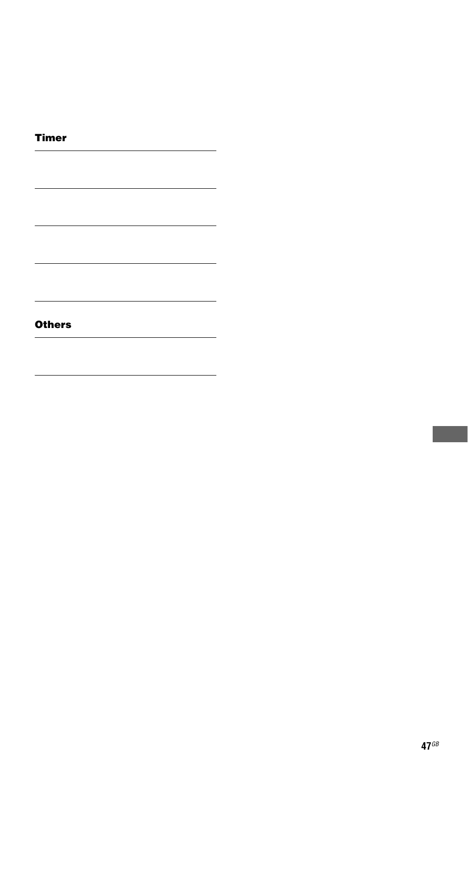 Sony MHC-GNX66 User Manual | Page 47 / 56