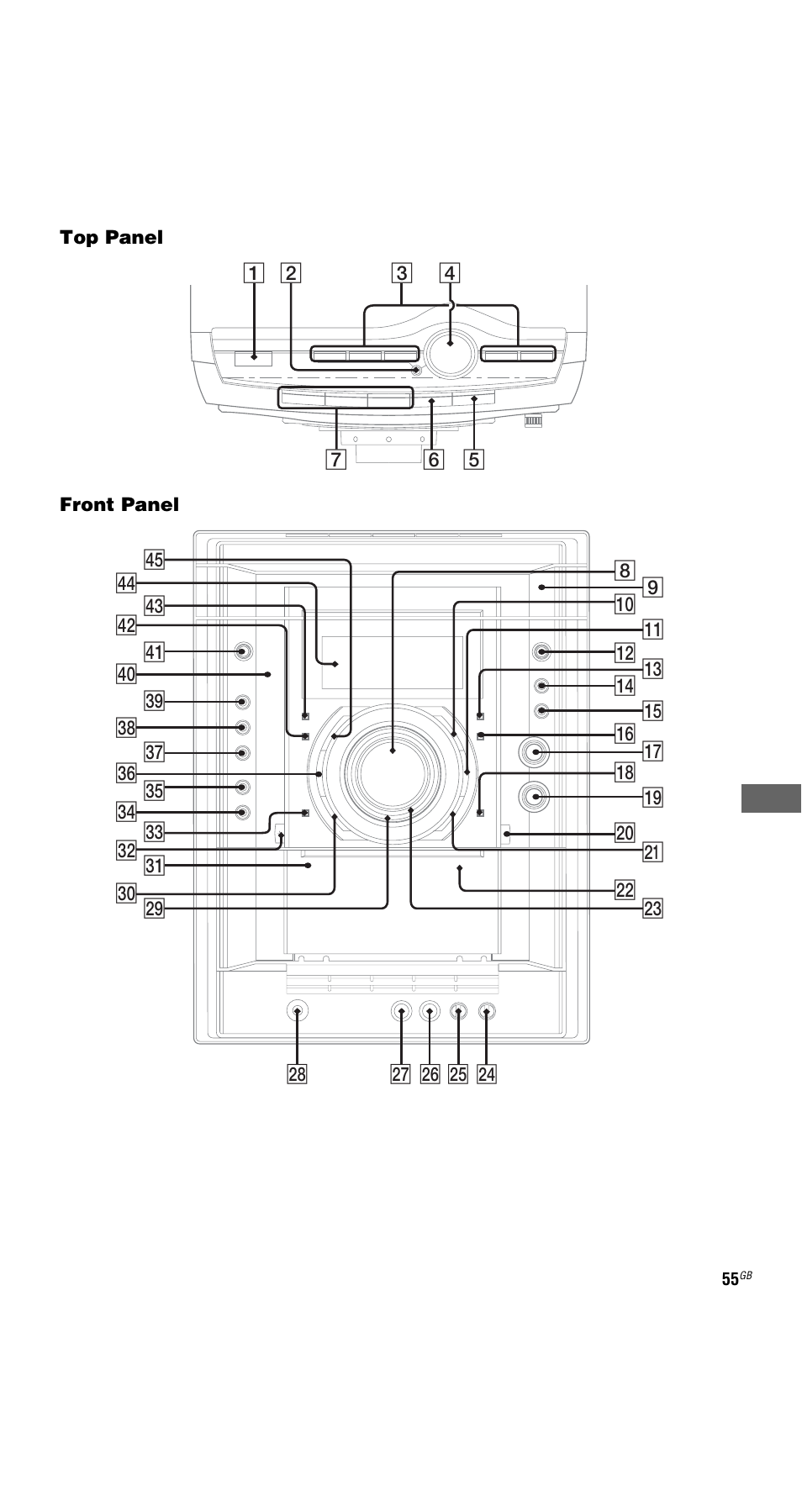 Sony MHC-GNX66 User Manual | Page 55 / 56
