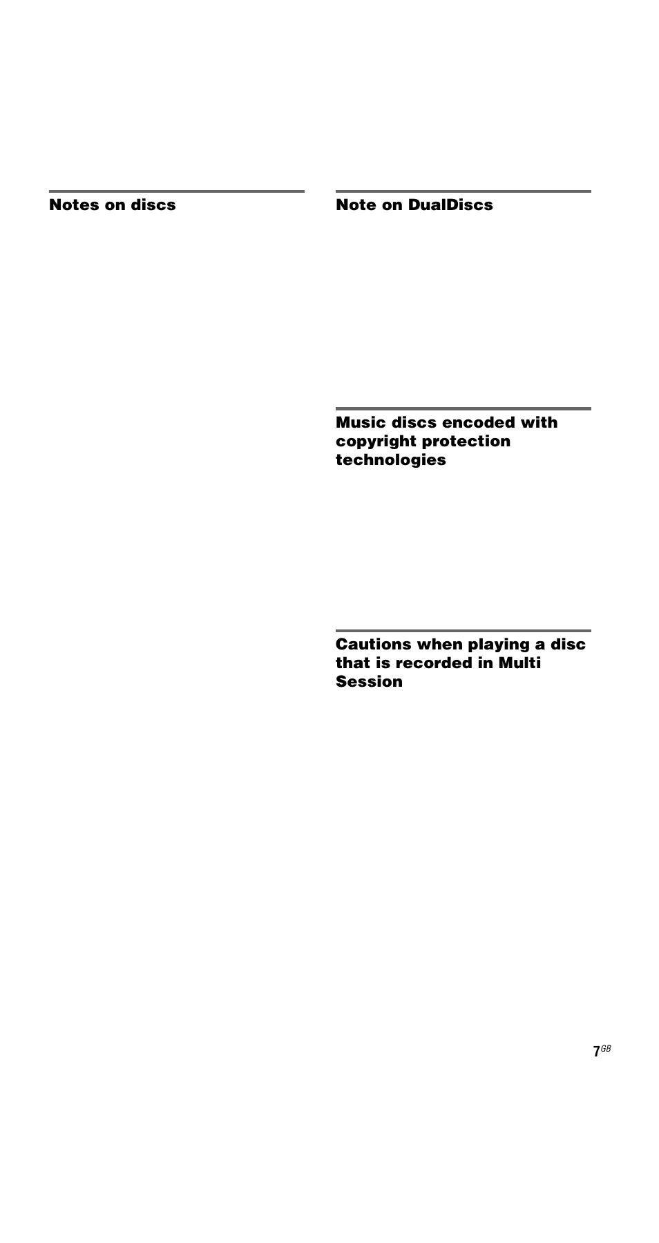 Sony MHC-GNX66 User Manual | Page 7 / 56
