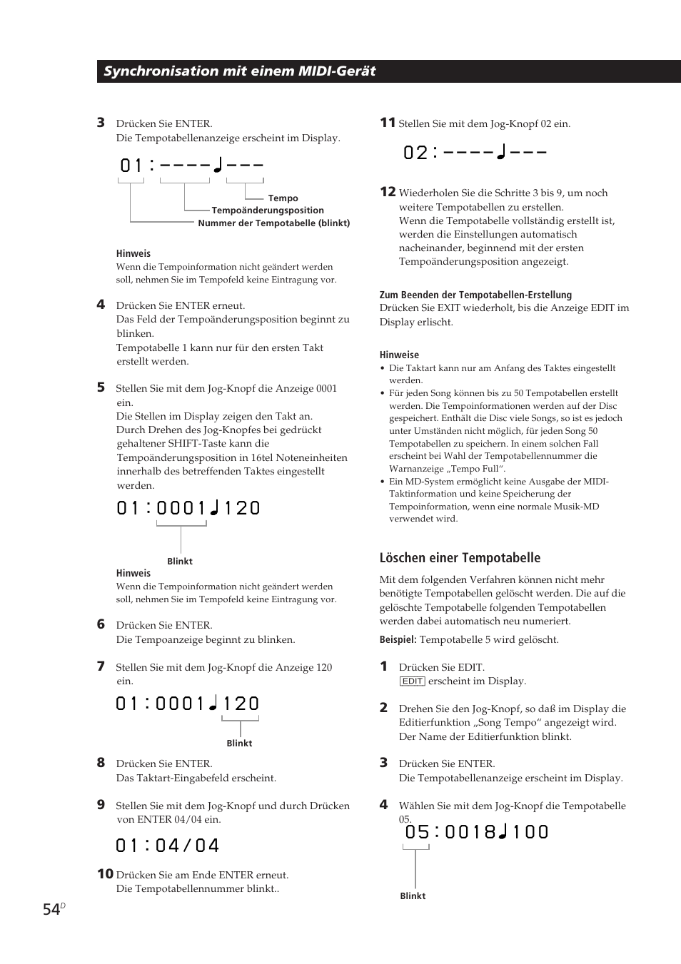 Sony MDM-X4 User Manual | Page 183 / 194