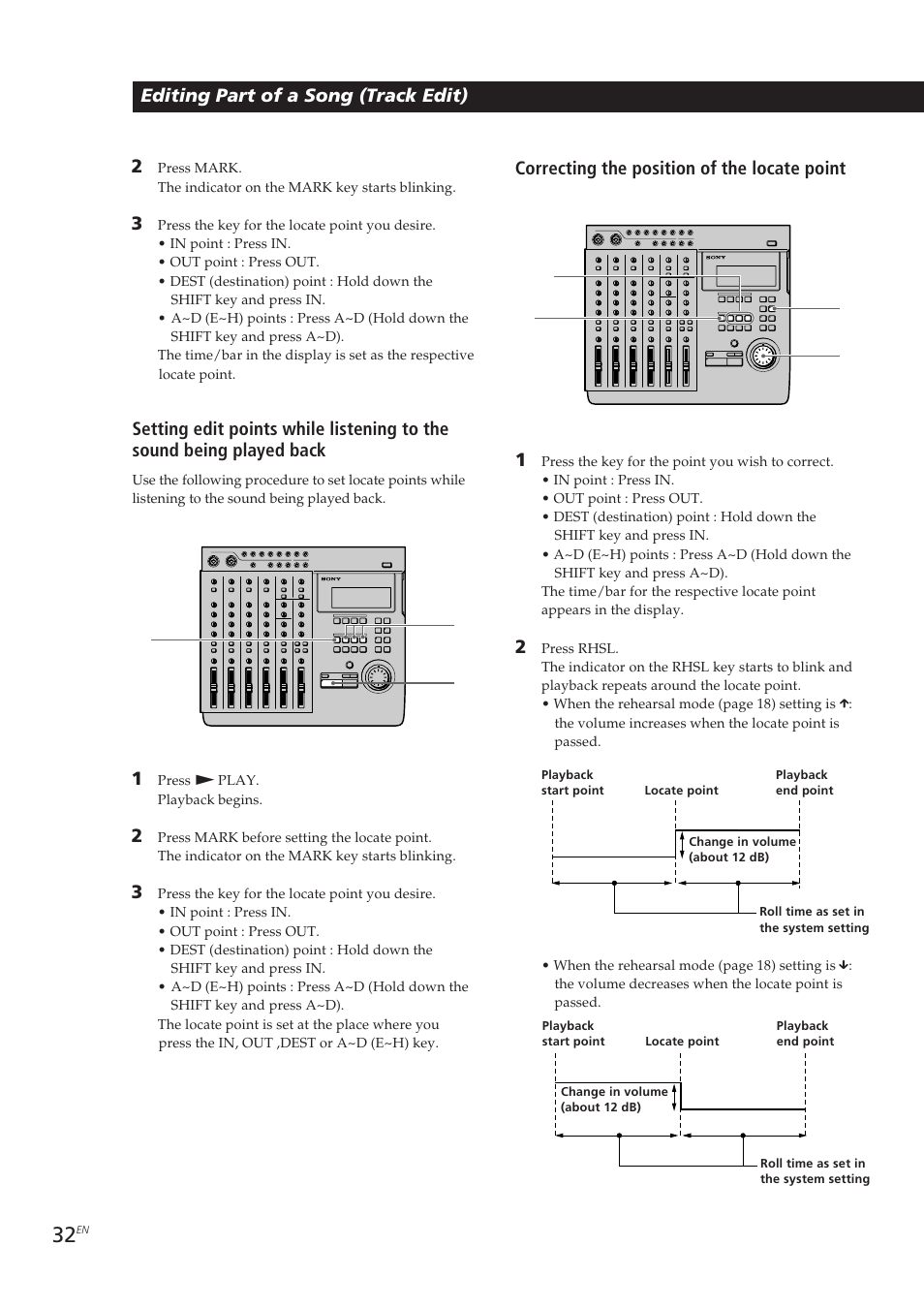 Sony MDM-X4 User Manual | Page 32 / 194