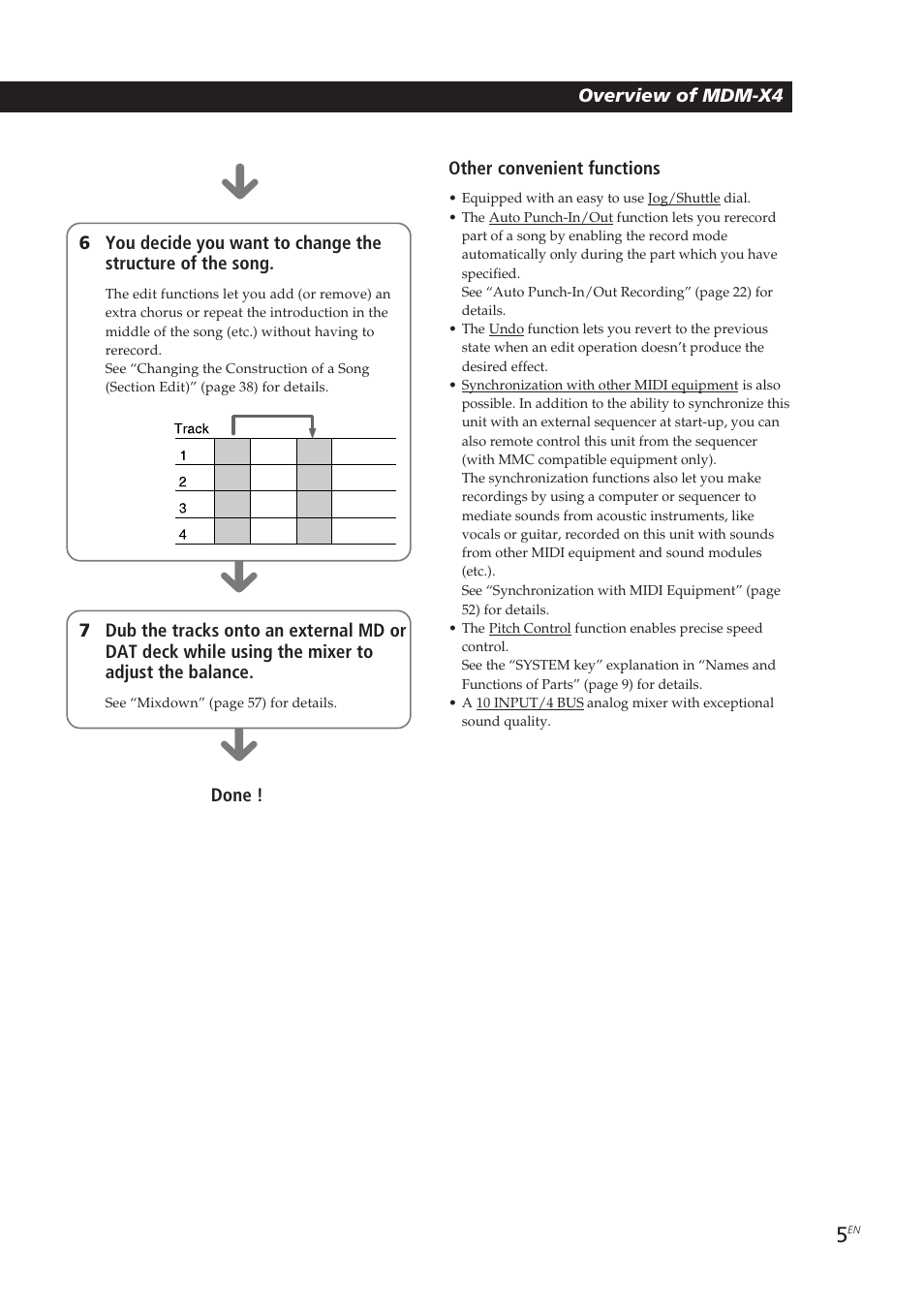 Sony MDM-X4 User Manual | Page 5 / 194