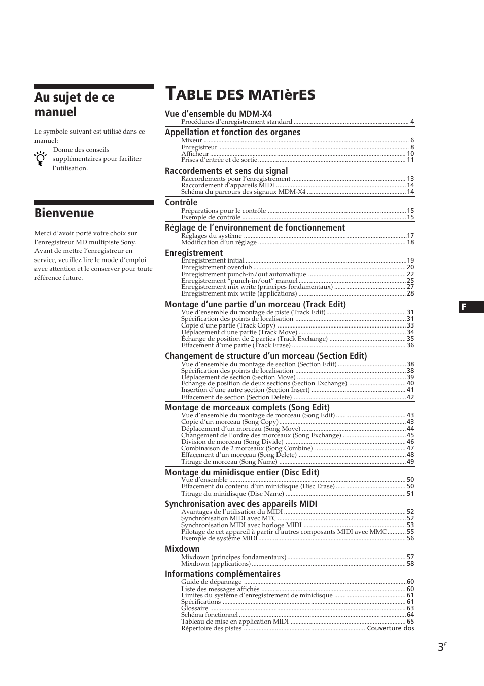 Sony MDM-X4 User Manual | Page 68 / 194