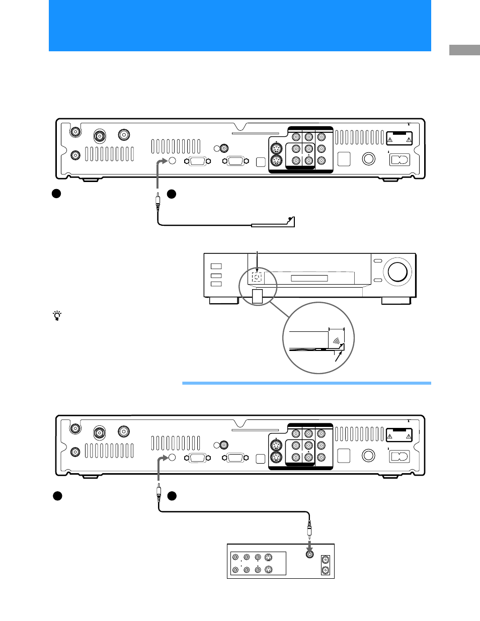 Connecting a sony smartfile™ vcr, Step 5: connecting the vcr controller | Sony HD100 User Manual | Page 13 / 96