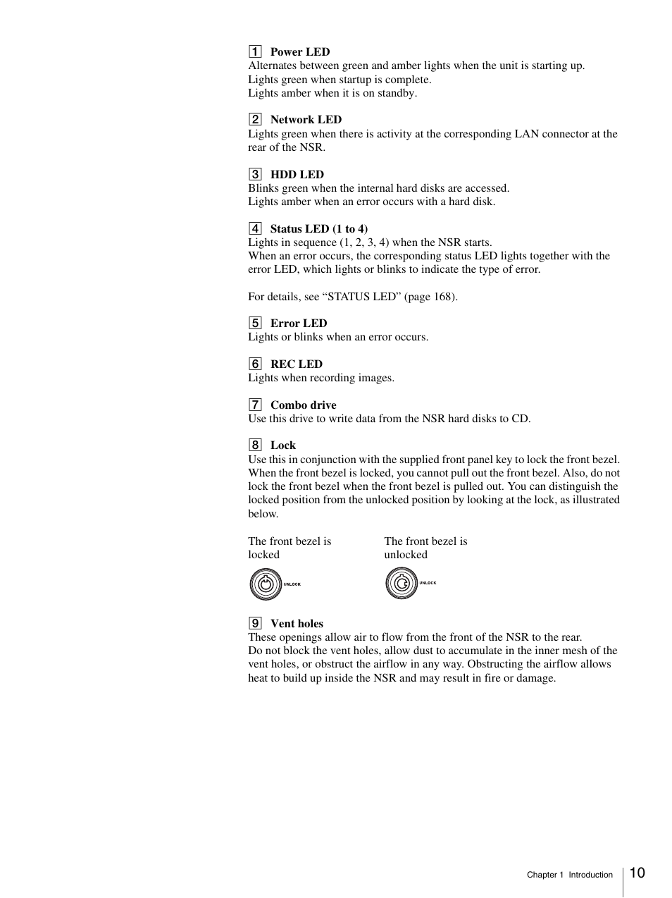 Sony IPELA NSR-100 User Manual | Page 10 / 186