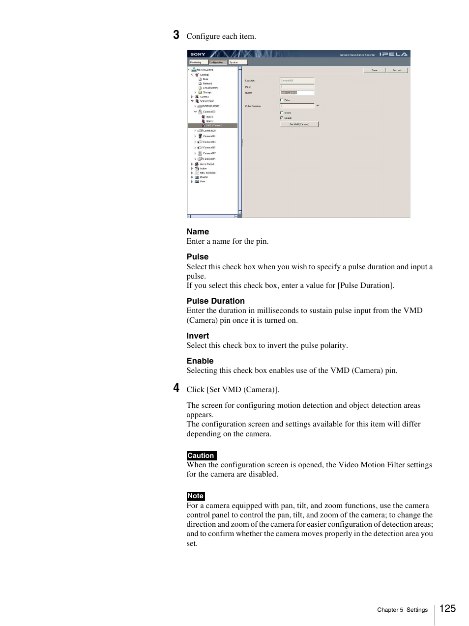 Sony IPELA NSR-100 User Manual | Page 125 / 186