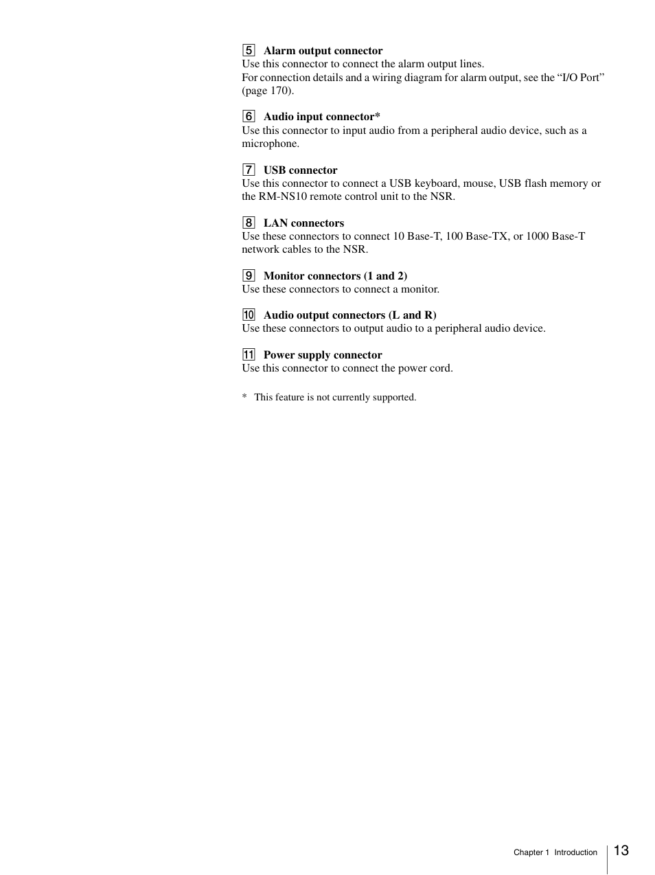 Sony IPELA NSR-100 User Manual | Page 13 / 186