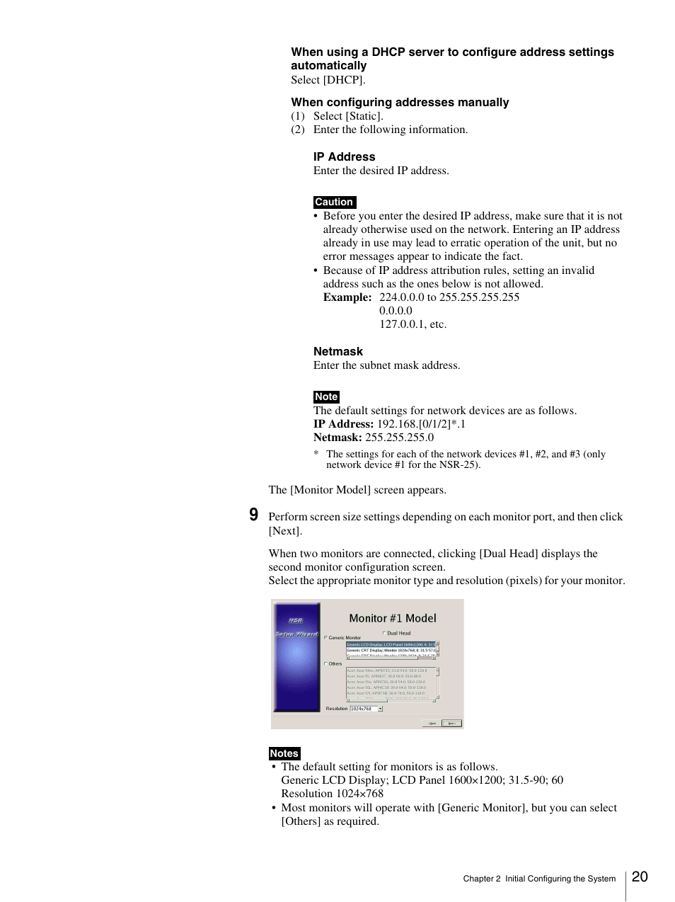 Sony IPELA NSR-100 User Manual | Page 20 / 186