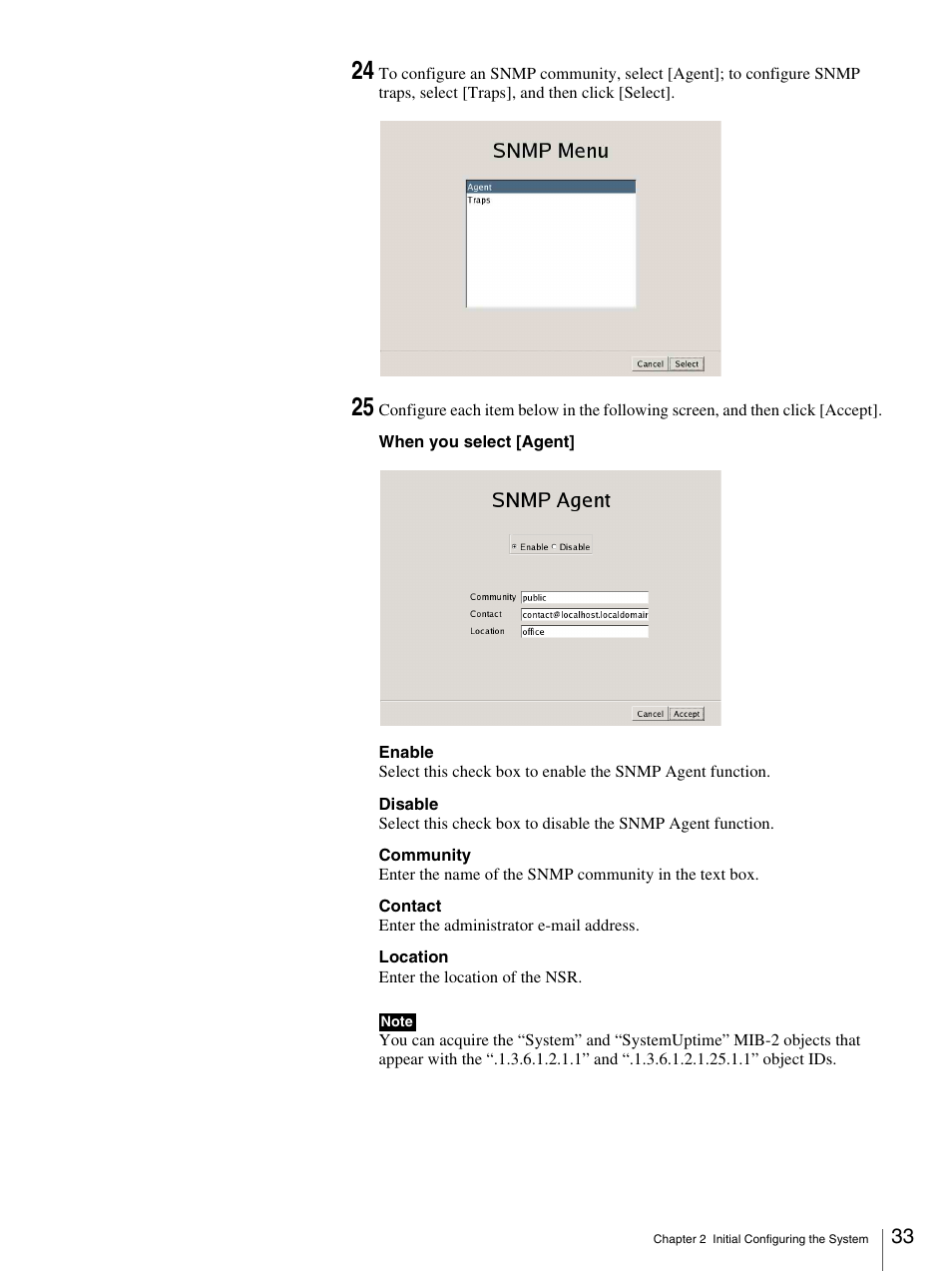 Sony IPELA NSR-100 User Manual | Page 33 / 186