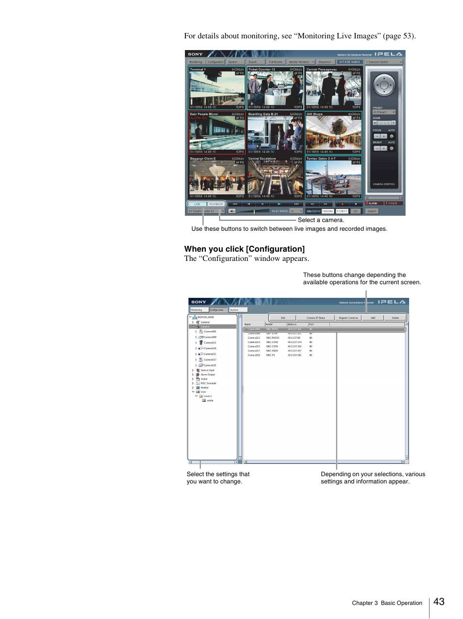 Sony IPELA NSR-100 User Manual | Page 43 / 186