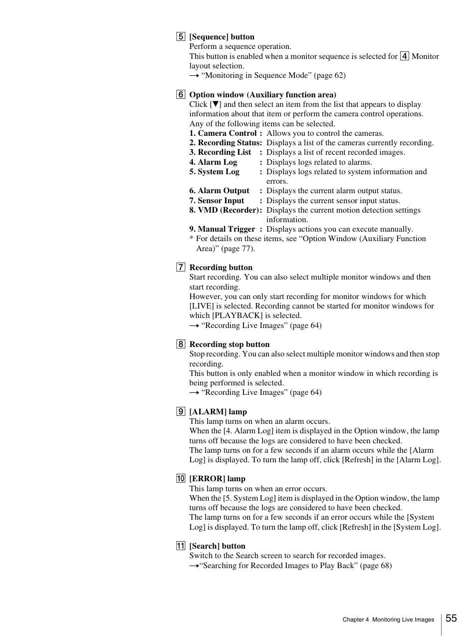 Sony IPELA NSR-100 User Manual | Page 55 / 186