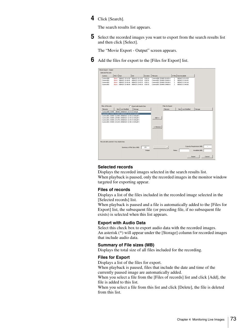 Sony IPELA NSR-100 User Manual | Page 73 / 186