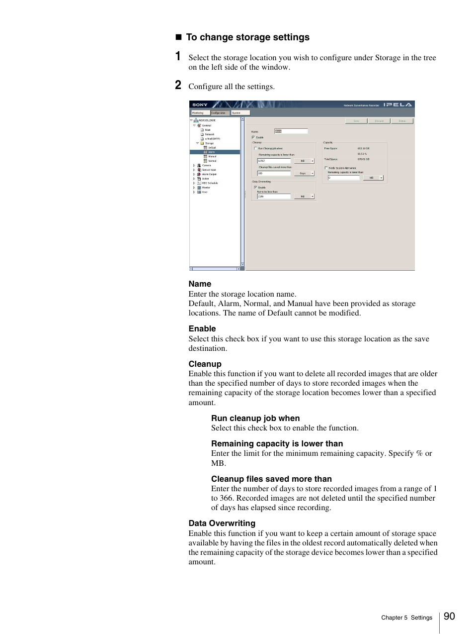Sony IPELA NSR-100 User Manual | Page 90 / 186