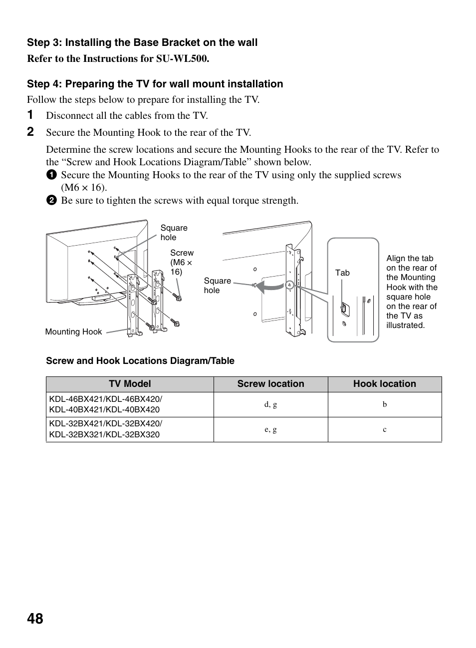 Sony BRAVIA 22BX320 User Manual | Page 48 / 64