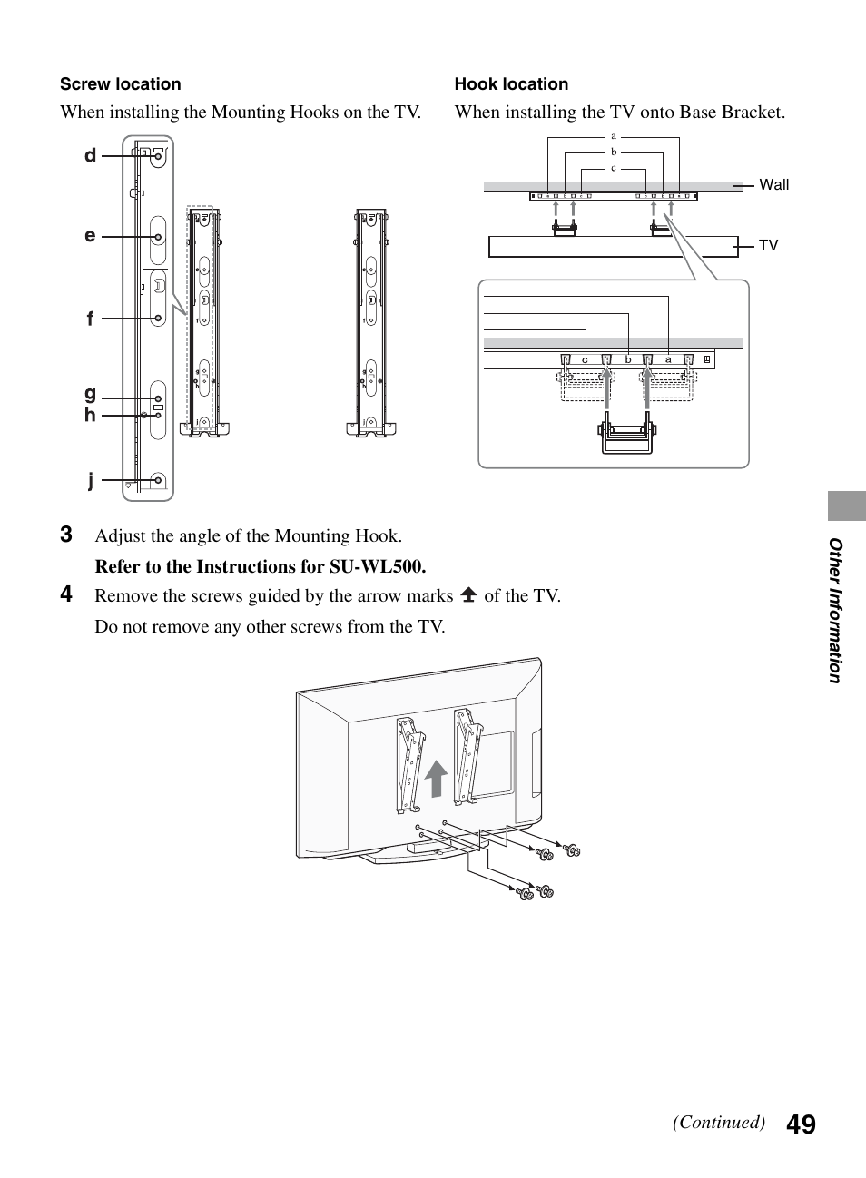 Sony BRAVIA 22BX320 User Manual | Page 49 / 64