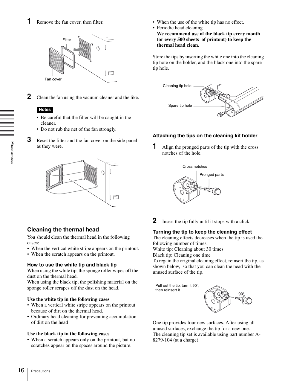 Sony UP-D75 User Manual | Page 16 / 22