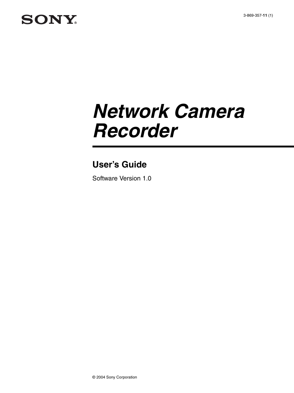 Sony 9032PW User Manual | 37 pages