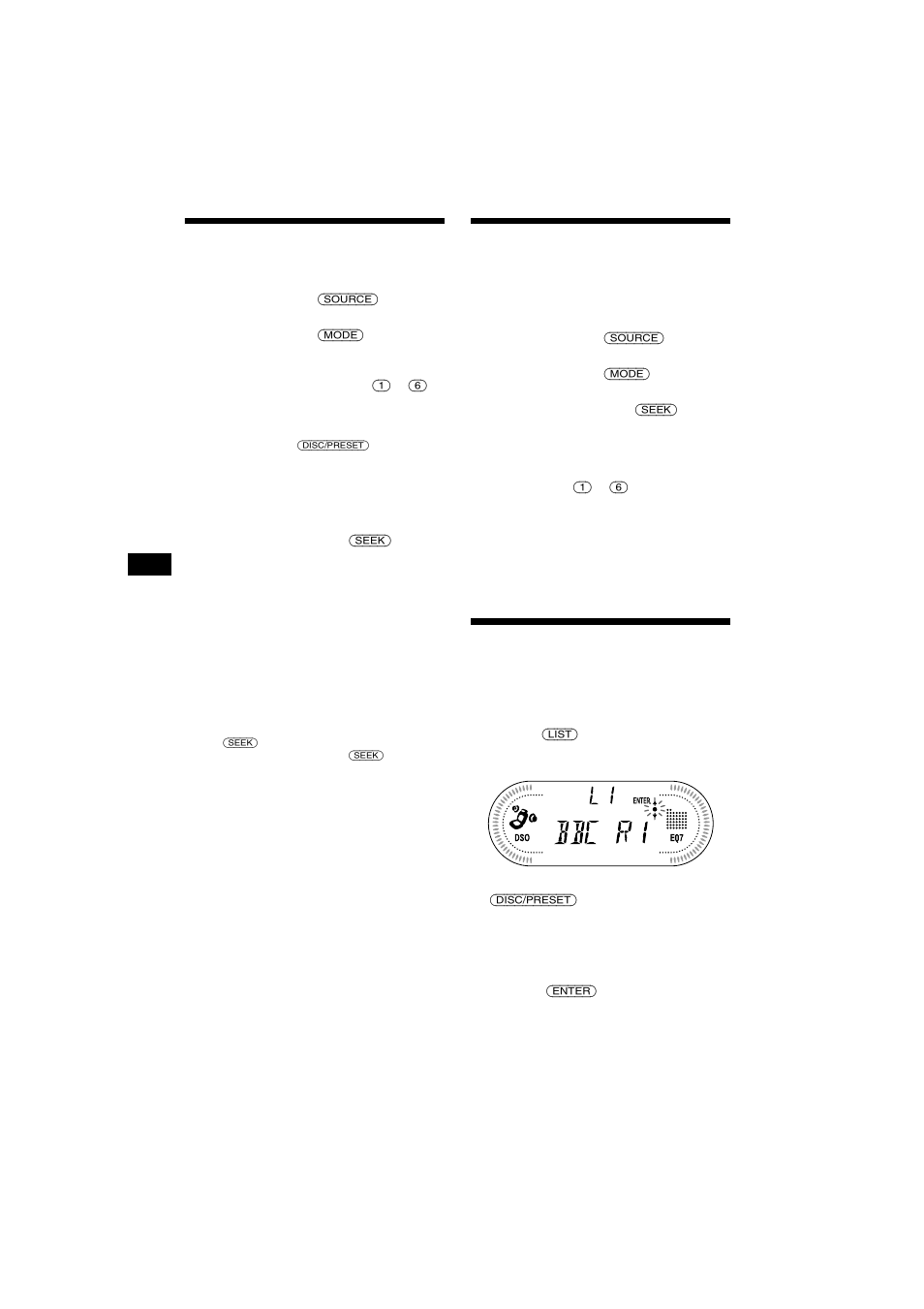 Ricezione delle stazioni memorizzate, Memorizzazione delle stazioni desiderate, Sintonizzazione di una stazione tramite un elenco | Funzione di elenco | Sony CDX-CA700X User Manual | Page 102 / 148