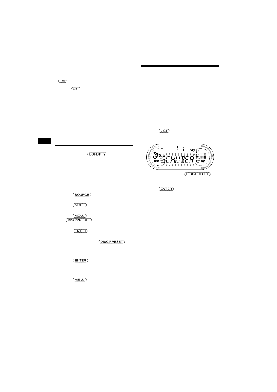 Locating a disc by name, List-up | Sony CDX-CA700X User Manual | Page 12 / 148