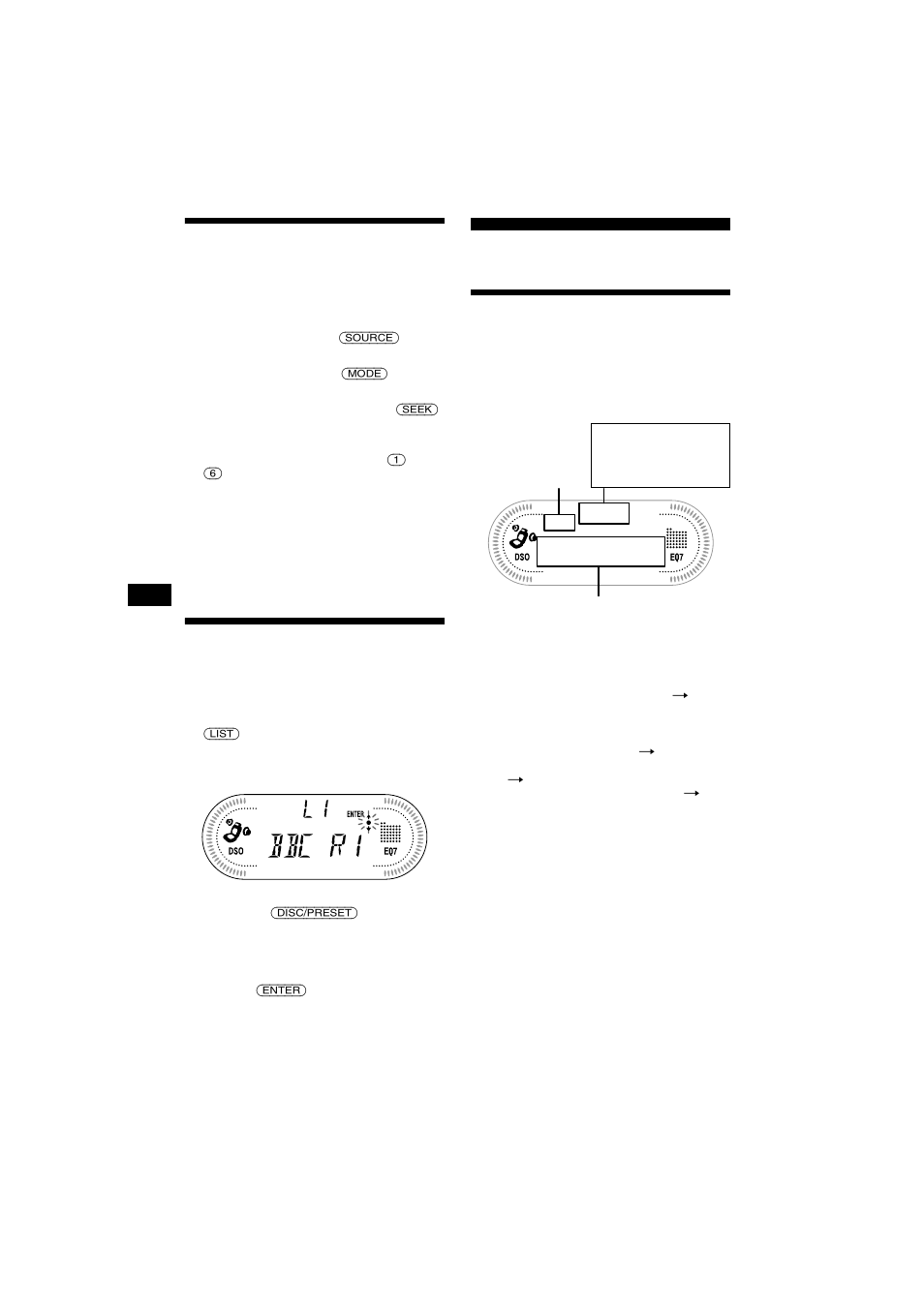 Alleen bepaalde zenders vastleggen, Afstemmen op een zender uit een lijst, Overzicht van rds | List-up | Sony CDX-CA700X User Manual | Page 132 / 148