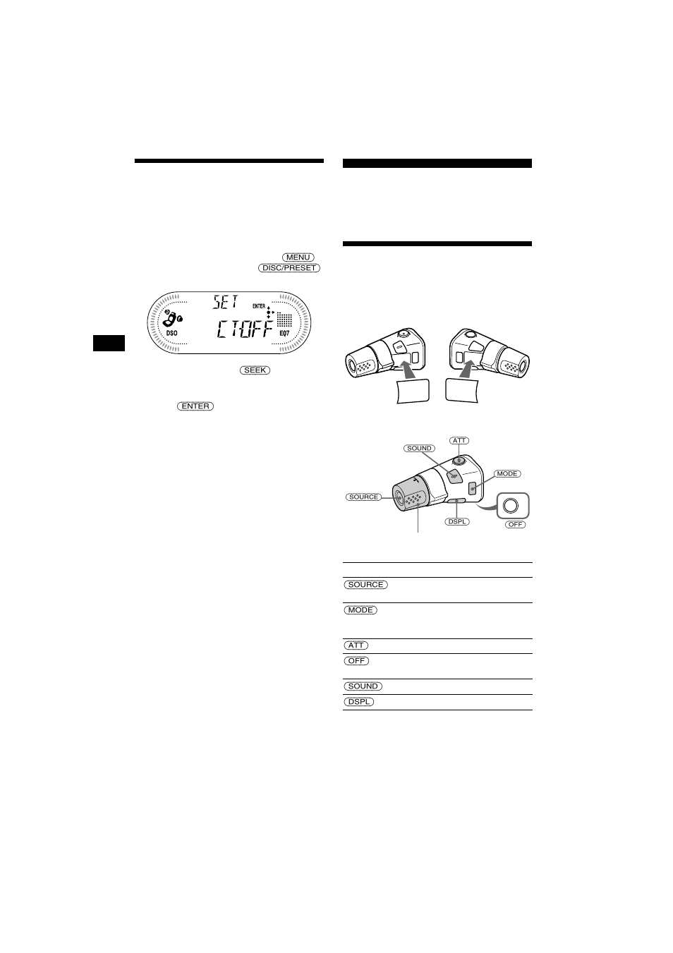 Setting the clock automatically, Other functions, Using the rotary commander | Sony CDX-CA700X User Manual | Page 18 / 148