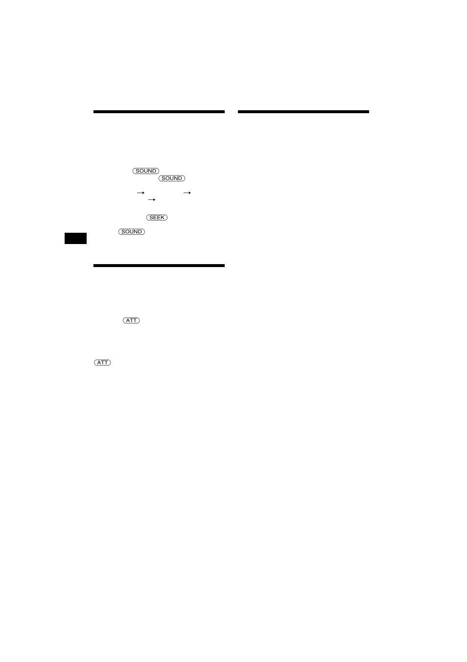 Adjusting the sound characteristics, Quickly attenuating the sound, Changing the sound and display settings | Menu, Tton 20 | Sony CDX-CA700X User Manual | Page 20 / 148