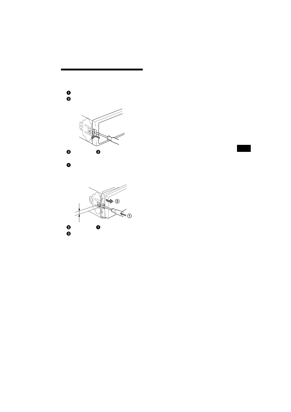 Removing the unit | Sony CDX-CA700X User Manual | Page 25 / 148